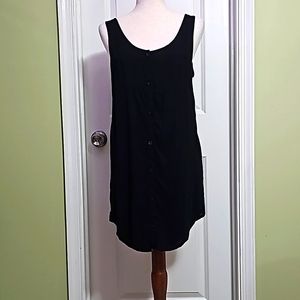 HURLEY functioning button front tank dress